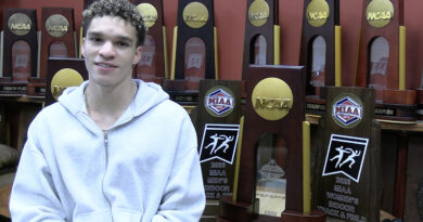 Pitt State track athlete Caden Williams finds his stride